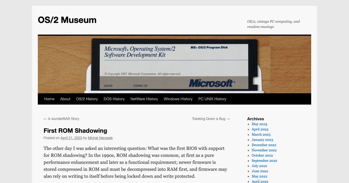 Screenshot of web page.