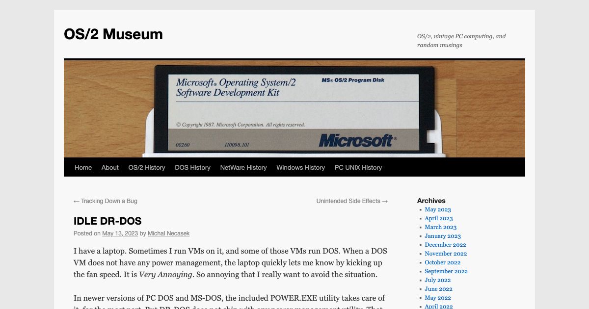 Screenshot of web page.